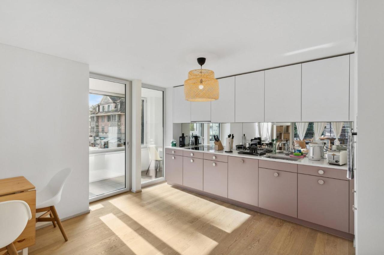 Zurich Flat: Central & Lake Convenience Екстериор снимка